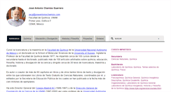 Desktop Screenshot of joseantoniochamizo.com